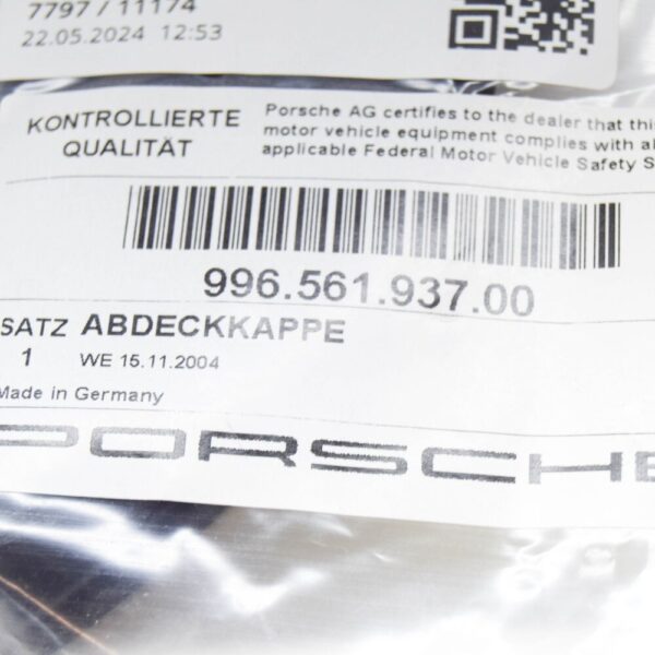 99656193700 - Porsche 911 996 Convertible Top Lock Cover 99656193700 NEW