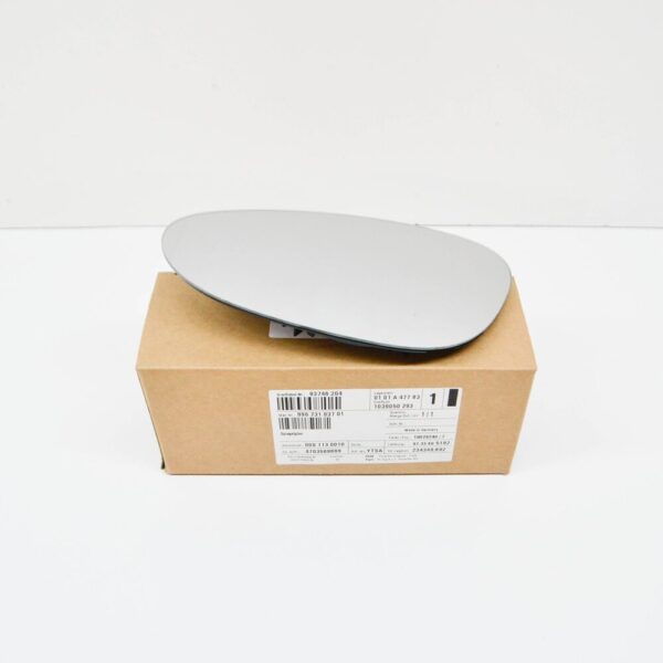 99673103701 - Porsche 911 996 gt door mirror glass front left RHD 9673103701 NEW original