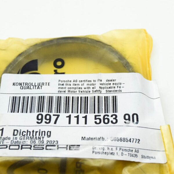 99711156390 - Porsche 911 991 GT3 exhaust seal ring 99711156390 NEW