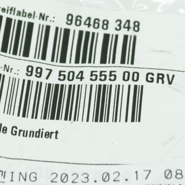 99750455500GRV - Porsche 911 997 front fender mount 99750455500 GRV NEW