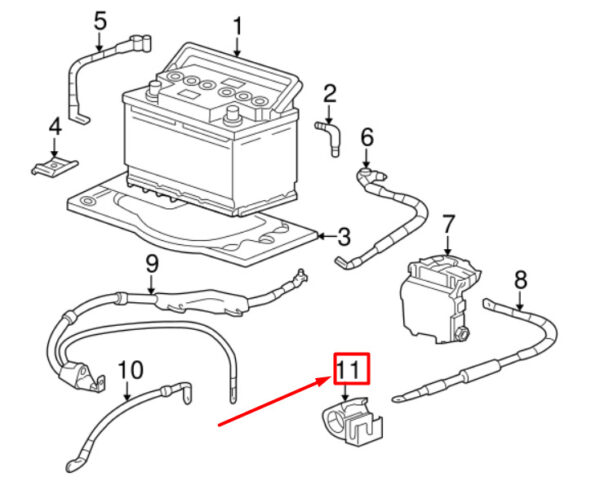 99760720100 - Porsche 911 Junction Block Cable Separator 99760720100 NEW ORIGINAL