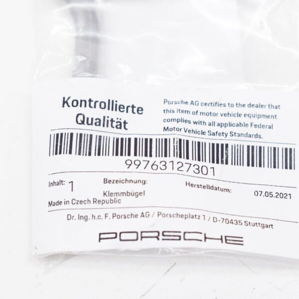 99763127301 - Porsche 911 997 Headlight Fastener Clip 99763127301 NEW GENUINE