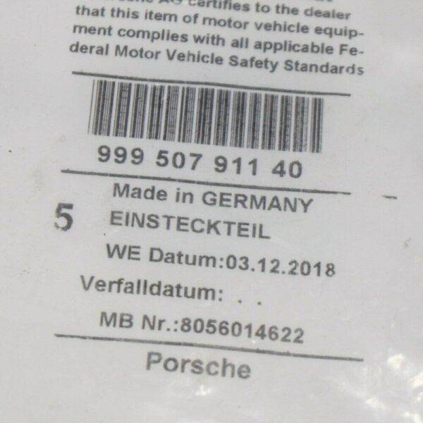 99950791140 - PORSCHE PANAMERA 970 PLASTIC APRON HOLDER RIGHT X15 99950791140 GENUINE