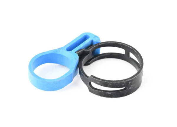 99951274001 - Porsche 911 997 power steering pressure hose clip 99951274001 NEW ORIGINAL