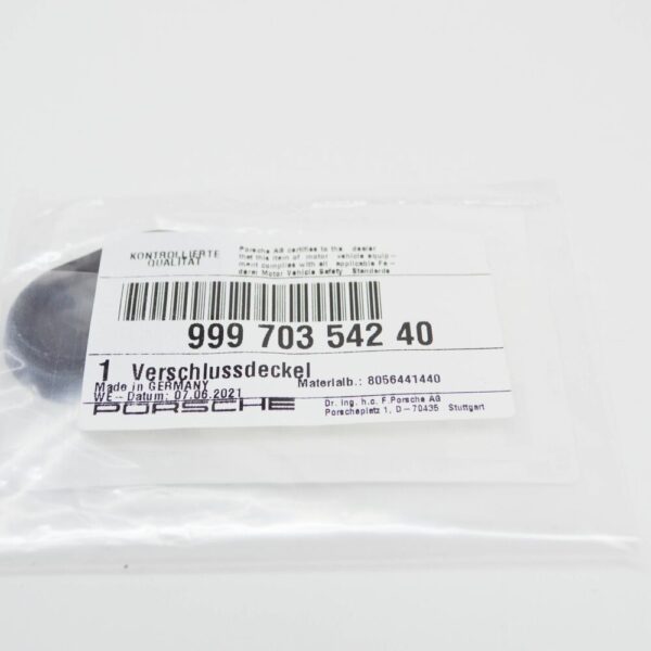 99970354240 - Porsche Boxster 981 Door Panel Plug 99970354240 NEW