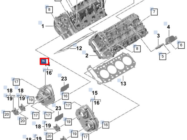 9A710928506 - Porsche Cayenne 9y0 Engine Control Chain Cover 9A710928506 NEW GENUINE