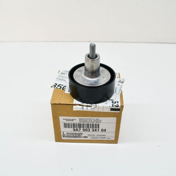9A790334104 - Porsche Cayenne 9Y0 accessories drive belt deflection roller 9A790334104 NEW ORIGINAL
