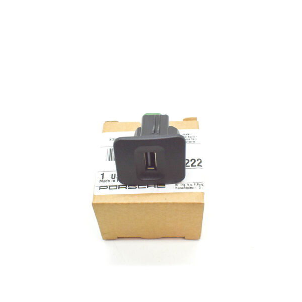 9P1035222 - Porsche 718 Boxster 982 USB Port 9P1035222 NEW ORIGINAL