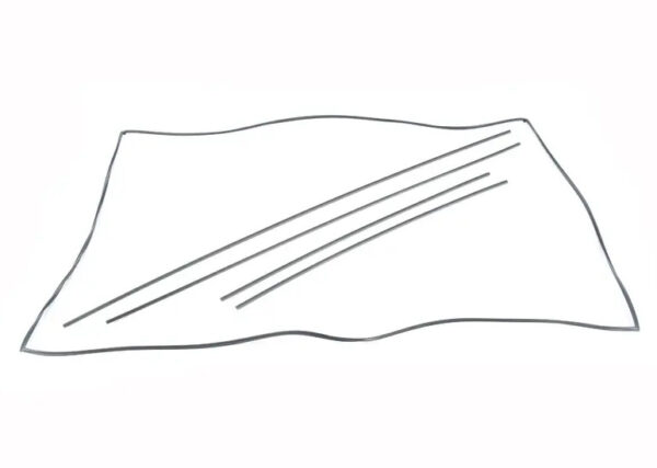 9P1898522 - Porsche 911 992 roof cover gasket 9P1898522 NEW ORIGINAL