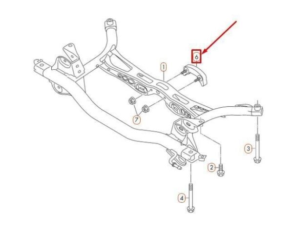 1K0505563 - Audi A3 S3 Sportback Lim. quattro. Sportb. Original Balancing Weight 1K050