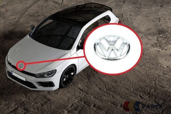 1K8853600D739 - VW SCIROCCO 15-17 Chrome front emblem of bonnet 1K8853600D739 Original