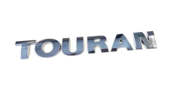 1T0853687A739 - 1T0853687A739 Glossy Chrome Volkswagen Touran Logo Emblem