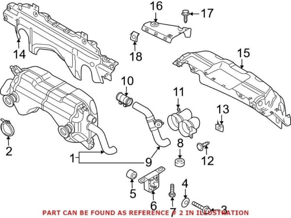 420251143 - Original Audi 420251143 exhaust terminal