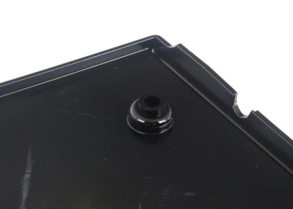 4G0807285JT94 - Audi A6 Avant 2011 2014 Genuine VAG Polished Black License Plate Frame 4G0807285JT94