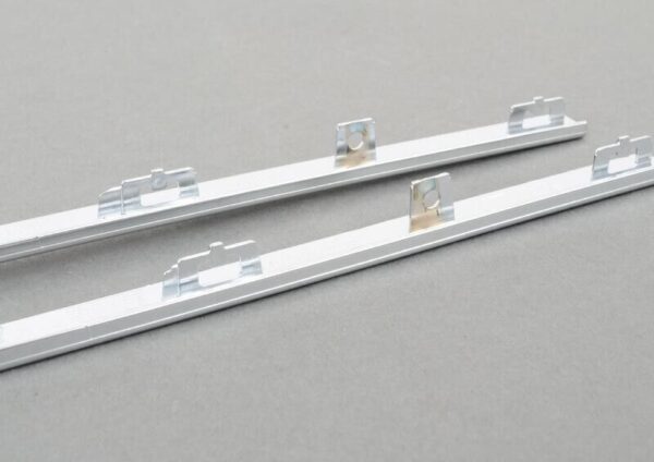 4M0807967B3Q7 - Audi Q7 (2016-2017) front bumper radiator grille chrome inserts original