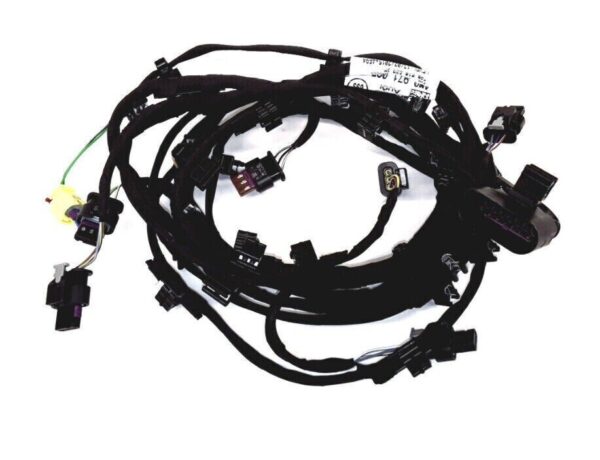 4M0971095AF - Audi Q7 4M front bumper parking aid wiring set 4m0971095af or