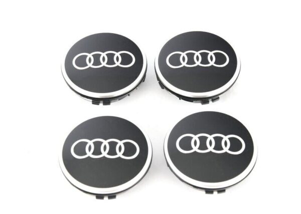 4M8071006A - Audi Dynamic Original Black Rotary Center Hub Cap 4M8071006A