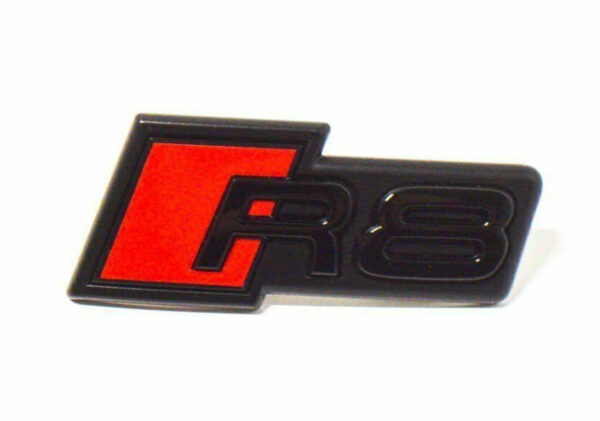 4S0853737GT94 - Audi R8 4S front bumper radiator grid emblem original logo 4S0853737