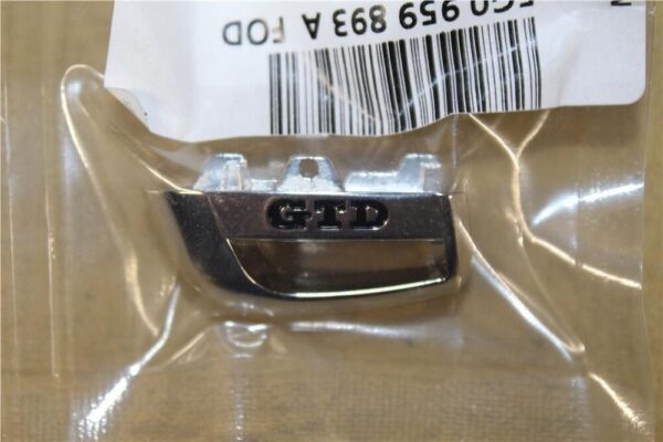 5G0959893AFOD - VW Golf MK7 MK8 Original Chrome GTD Lettering Key Cap 5G0959893AFOD