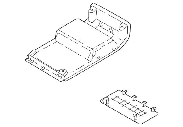 5NN868837RM5 - Genuine Volkswagen Tray 5NN868837RM5