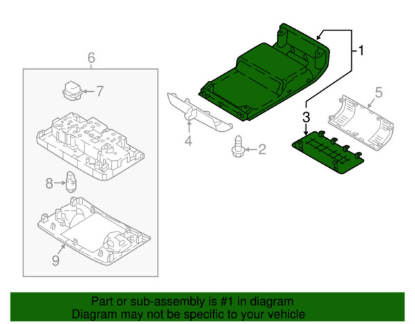 5NN868837RM5 - Genuine Volkswagen Tray 5NN868837RM5