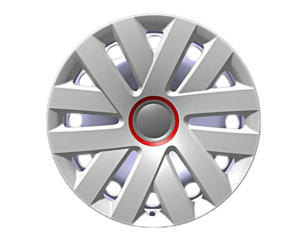 6R0601147CWPU - VAG Polo Vento 2013 2017 Original Chrome Silver Wheel Ring 6R0601147CWPU