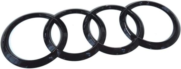 80A853742AT94 - Audi Q5 FY Rings, Emblem, Writing, Logo, Tailgate, Glossy Black Gold