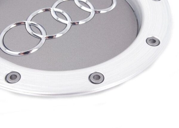 8D0601165K1H7 - Audi Silver Center Wheel Cap Hub Genuine 8D0601165K1H7
