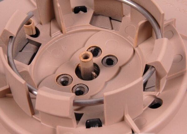 8E0601165H7ZJ - Audi A4 01-05 S4 17" 6 Spoke WHEEL Center Hub Genuine 8E0601165H7ZJ
