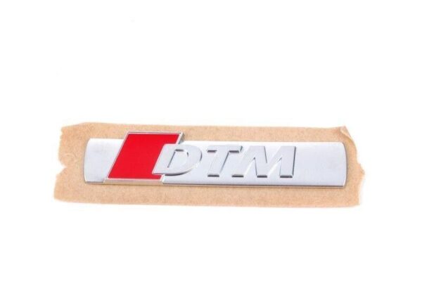 8E0853601A - Audi A4 S4 05-08 A5 S5 12-16 Wing DTM Inscription Logo Badge Original Emblem 8