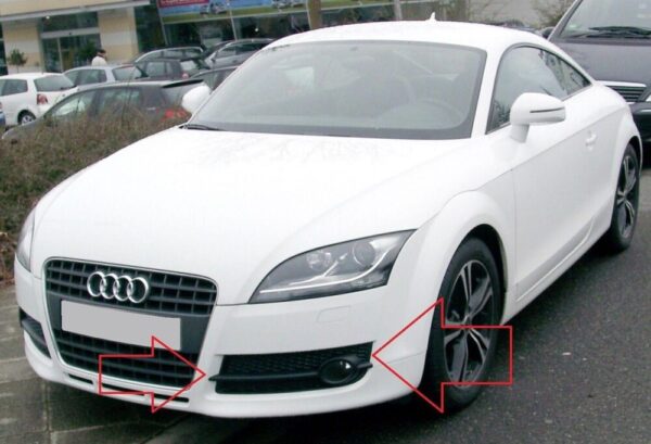 8J0807151F - Audi TT TTS 2007-2014 front fog lamp rear grille left trim gen