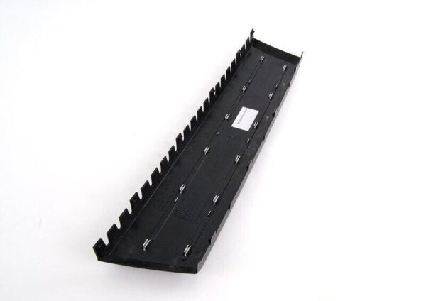 8R0807287T94 - Audi Q5 front grille flat number filler erase glossy black 8R0807287T
