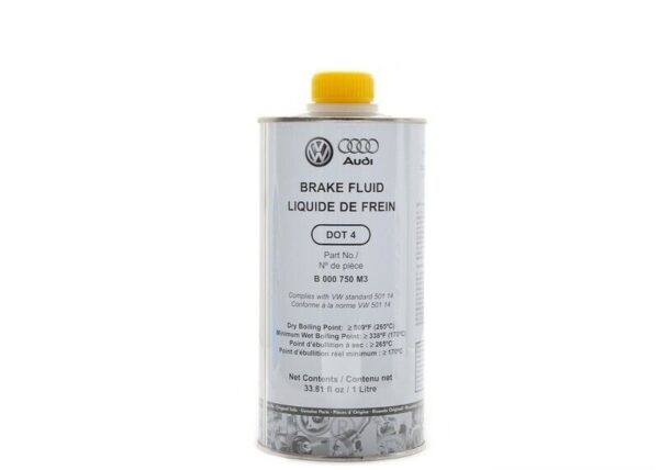 B000750M3 - VW Audi ŠKODA Brake Fluid 1 liter B000750M3 Authentic