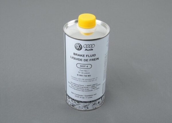 B000750M3 - VW Audi ŠKODA Brake Fluid 1 liter B000750M3 Authentic