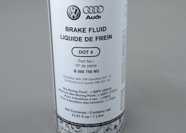 B000750M3 - VW Audi ŠKODA Brake Fluid 1 liter B000750M3 Authentic
