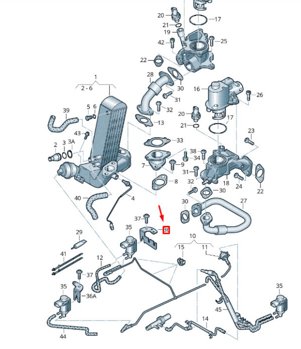 057131086G - NEW VW TOUAREG 7P MK2 SOLENOID VALVE BACKREST 057131086G ORIGINAL