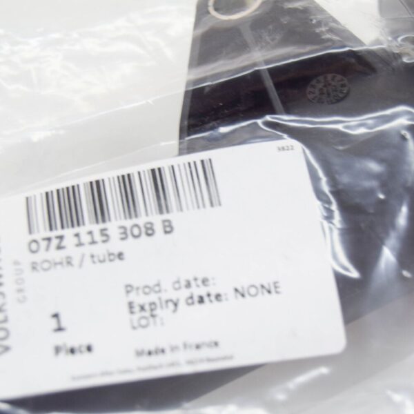 07Z115308B - VW Touareg 7L Engine Oil Filler Tube 07Z115308B NEW GENUINE