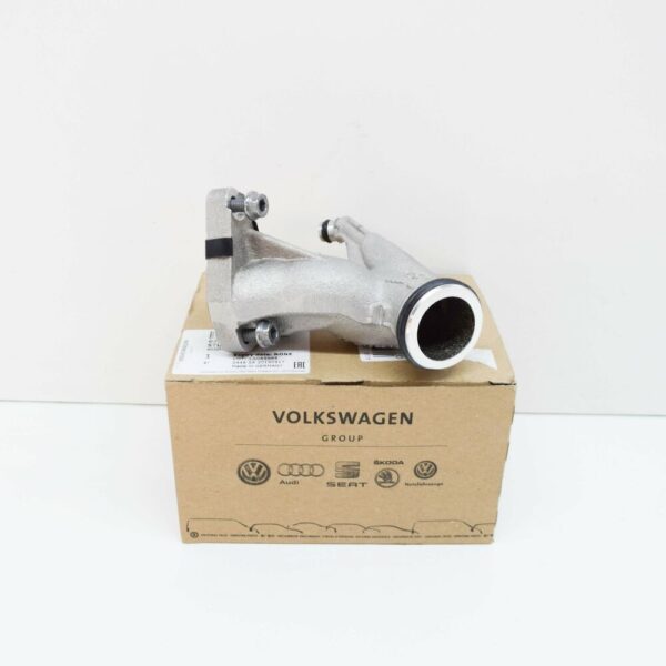 07Z121131E - NEW VW TOUAREG 7L LEFT ENGINE COOLANT FLANGE PIPE UNION 07Z121131E ORIGINAL