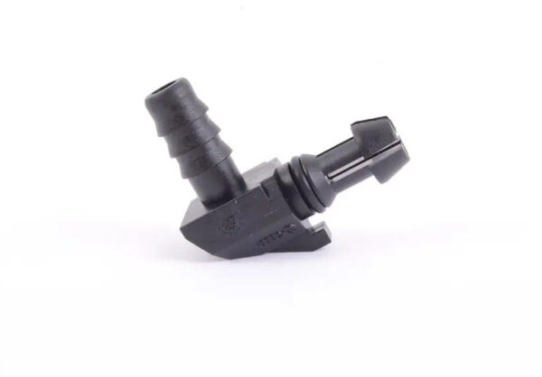 0AD301065A - VW TOUAREG 7P MK2 Flanged Shaft Breather Angled Connector 0AD301065A NEW GENUINE