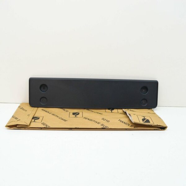 10A8072879B9 - NEW VW ID.3 E11 FRONT BUMPER LICENSE PLATE NUMBER HOLDER 10A8072879B9 ORIGINAL