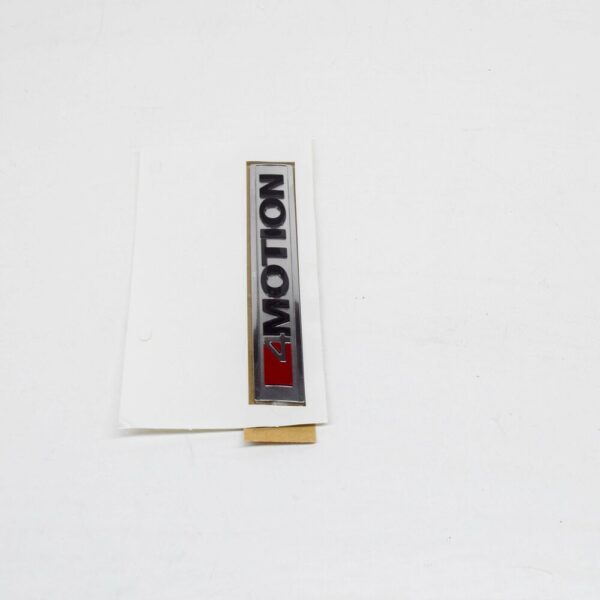 7E0853675MMGM - NEW VW AMAROK REAR 4 MOTION EMBLEM SHIELDS 7E0853675MMGM ORIGINAL