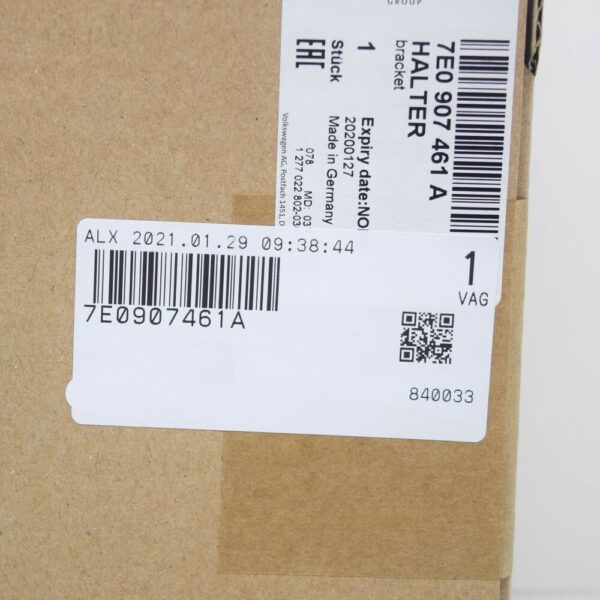 7E0907461A - VW TRANSPORTER T6 front radar sensor mount 7E0907461A NEW REAL