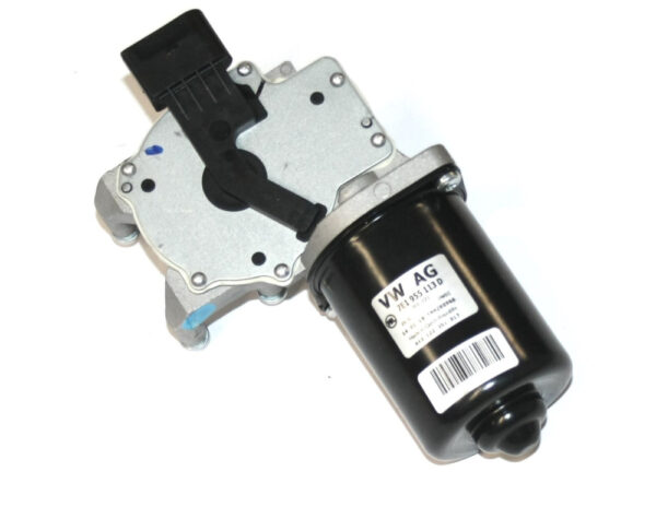 7E1955113D - New VW Amarok Front Windscreen Wiper Motor With Crank LHD 7E1955113D Genuine