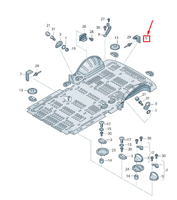 7H0803271 - NEW VW VAN VI T6 TA ORIGINAL