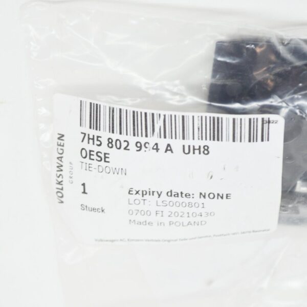 7H5802994AUH8 - VW TRANSPORTER T6 Seat Guide Rail Lashing Eye 7H5802994AUH8 NEW GENUINE