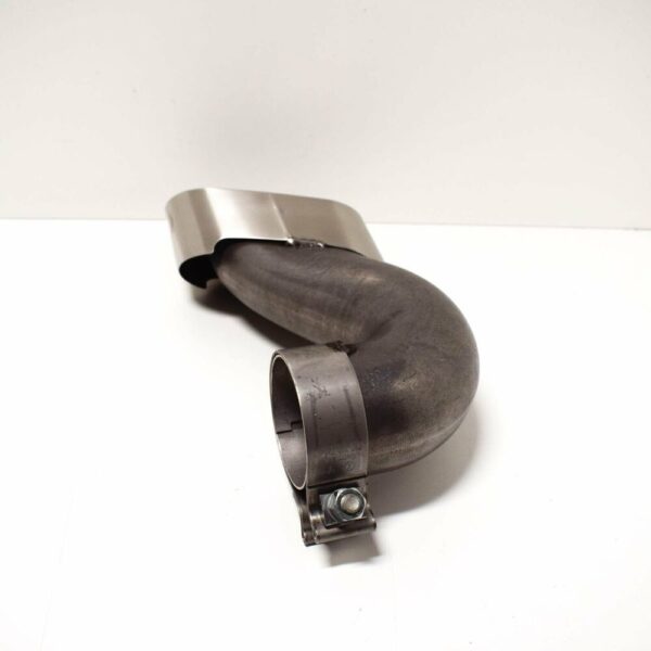7L6253682G - NEW VW TOUAREG 7LA REAR RIGHT EXHAUST TAILPIPE COVER CHROME 7L6253682G ORIGINAL