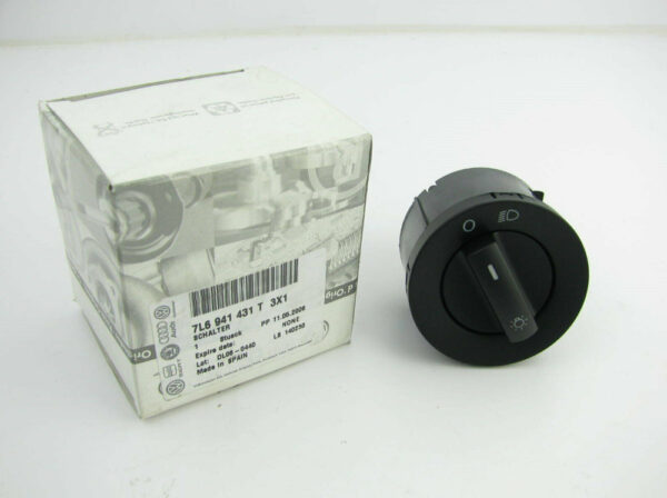 7L6941431T3X1 - NEW VW TOUAREG 7L HEADLIGHT SWITCH CONTROL UNIT 7L6941431T3X1 ORIGINAL