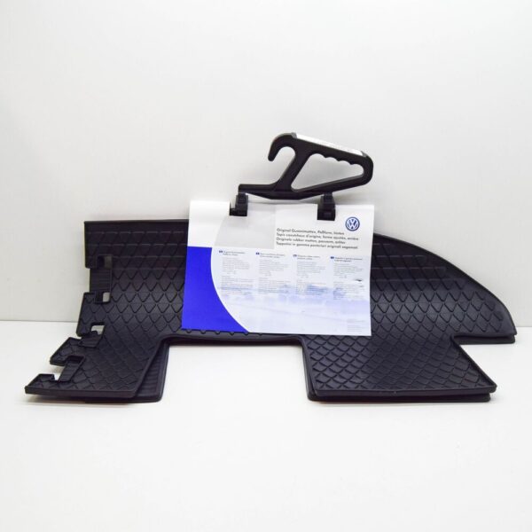 7N0061511041 - VW SHARAN 7N MK2 3rd Rear Series Rubber Floor Mats Set 7N0061511041 NEW