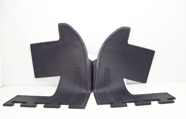 7N0061511041 - VW SHARAN 7N MK2 3rd Rear Series Rubber Floor Mats Set 7N0061511041 NEW