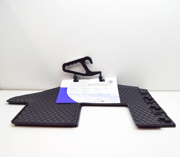 7N0061511041 - VW SHARAN 7N MK2 3rd Rear Series Rubber Floor Mats Set 7N0061511041 NEW